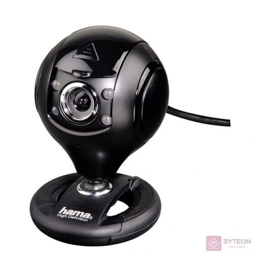 HAMA 53950 HD WEBCAM "SPY PROTECT" KÉMKEDÉS ELLENI VÉDELEMMEL