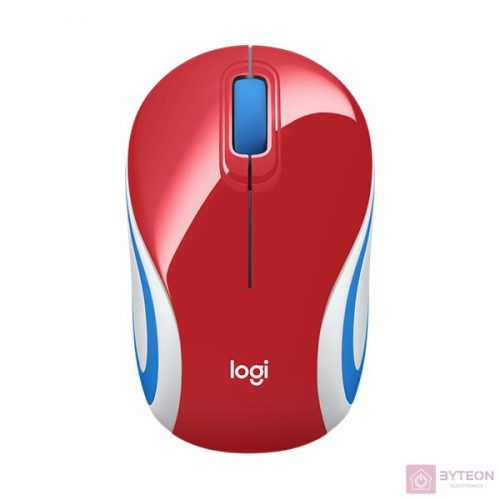 Logitech M187 Optical [Vez.nélküli] - Piros