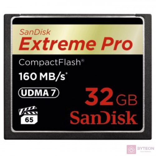 Sandisk 32GB Compact Flash Extreme Pro memória kártya