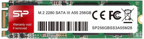 Silicon Power SSD A55 256GB, M.2 SATA, 550/450 MB/s