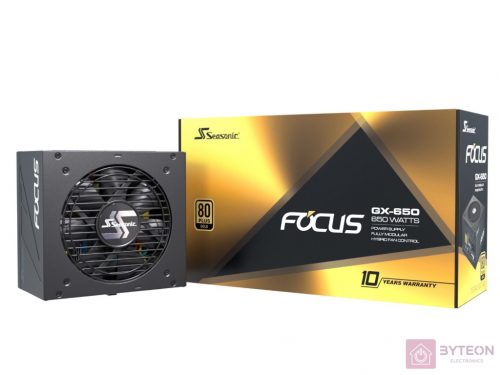 Seasonic Focus 650W [Moduláris, 80+ Gold]