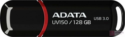 ADATA memory USB UV150 128GB USB 3.1 black retail