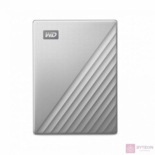 External HDD WD My Passport Ultra 2.5'' 2TB USB3.1 Silver Worldwide