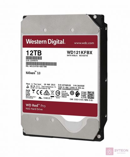 Western Digital Red Pro 12TB [3.5''/7200/256MB/SATA3]