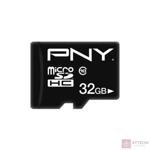 PNY Memória kártya Performance Plus Micro SDHC 32GB Class 10