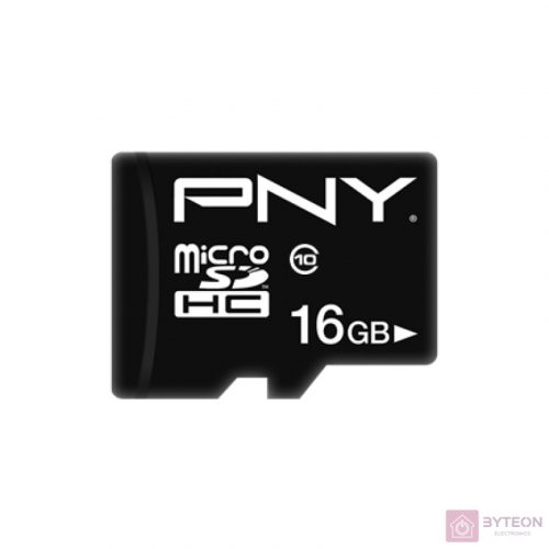 PNY Memória kártya Performance Plus Micro SDHC 16GB Class 10