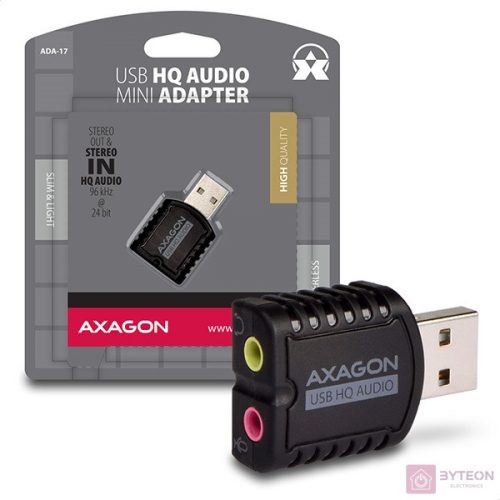 AXAGON ADA-17 USB HQ Mini Audio