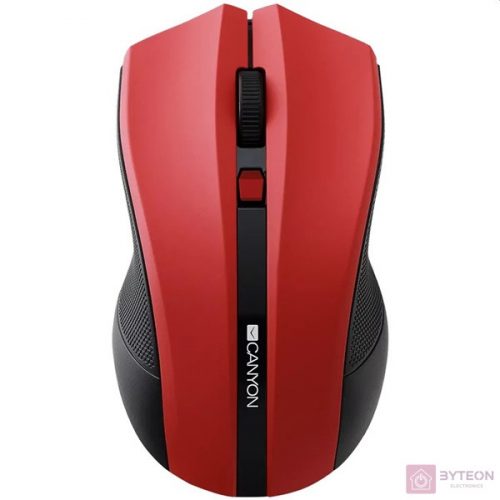 Canyon CNE-CMSW05R wireless mouse Red/Black